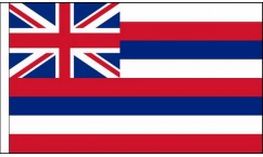 Hawaii Table Flags